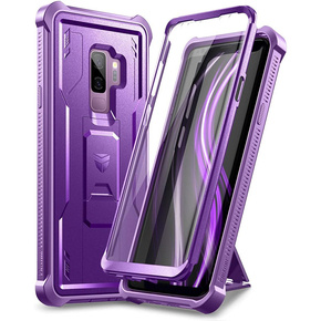 Husă blindată pentru Samsung Galaxy S9 Plus, Dexnor Full Body, violet