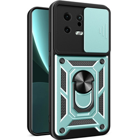 Husă blindată pentru Xiaomi 13, CamShield Slide, verde