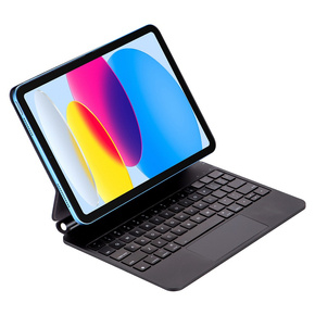 Husă de tastatură pentru iPad 10.9" 2022 (10 gen.), Magnetic Keyboard Touchpad, negru