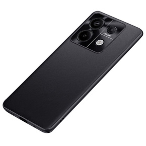 Husă din piele pentru Xiaomi Redmi Note 13 Pro 5G, leather hybrid, negru