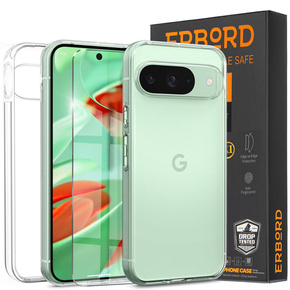 Husă pentru Google Pixel 9 / Google Pixel 9 Pro, Fusion Hybrid Case, pentru MagSafe, transparentă