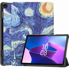 Husă pentru Lenovo Tab M10 10.1 Gen 3 TB-328FU/TB-328XU, Smartcase, oil painting