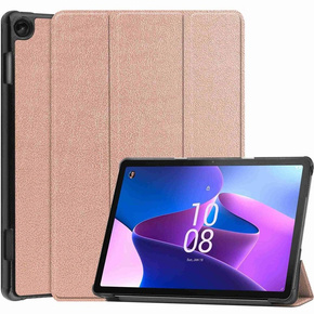 Husă pentru Lenovo Tab M10 10.1 Gen 3 TB-328FU/TB-328XU, Smartcase, roz rose gold