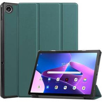 Husă pentru Lenovo Tab M10 Plus 10.6 Gen 3 TB-125F TB-128F, Smartcase, verde