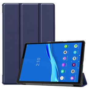 Husă pentru Lenovo Tab M10 Plus TB-X606F, Smartcase, albastru închis