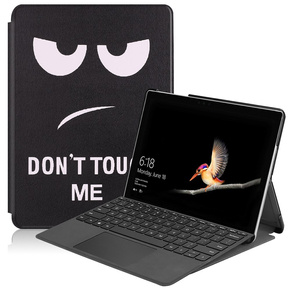 Husă pentru Microsoft Surface Go 3/Go 2/Go, Smartcase, don't touch me