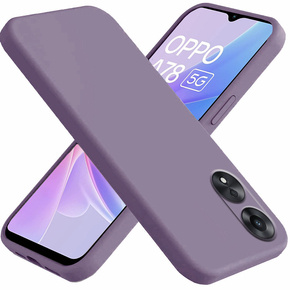 Husa pentru Oppo A78 5G, Silicone Lite, violet