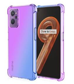 Husa pentru Oppo A98 5G, Gradient Dropproof, Violet / albastru