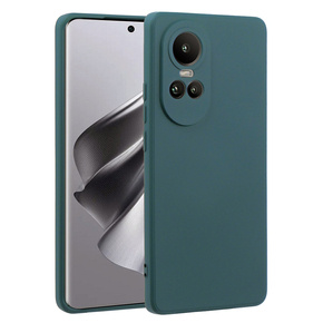 Husa pentru Oppo Reno 10 / 10 Pro, Silicone Lite, verde