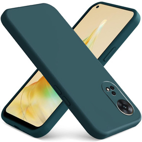 Husa pentru Oppo Reno8 T, Silicone Lite, verde închis