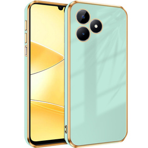 Husă pentru Realme C51, Glamour CamShield, de mentă