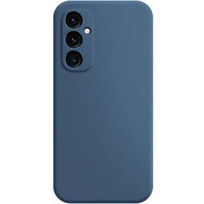 Husa pentru Samsung Galaxy A55 5G, Silicone Lite, albastru închis