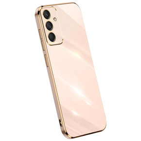 Husă pentru Samsung Galaxy M55 5G, Glamour CamShield, roz rose gold