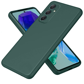 Husa pentru Samsung Galaxy M55 5G, Silicone Lite, verde închis