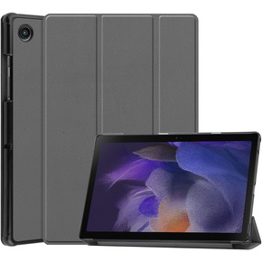 Husă pentru Samsung Galaxy Tab A8 10.5 SM-X200 SM-X205, Smartcase, gri