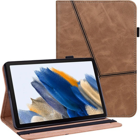 Husă pentru Samsung Galaxy Tab A9+, Butterfly, maro