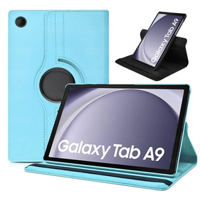 Husă pentru Samsung Galaxy Tab A9 TB330FU 10.95", rotativă 360, albastru