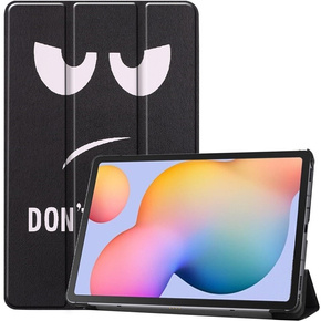 Husă pentru Samsung Galaxy Tab S6 Lite, Smartcase, don't touch me