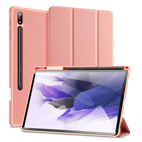 Husă pentru Samsung Galaxy Tab S9+, Dux Ducis Domo, roz rose gold