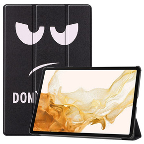 Husă pentru Samsung Galaxy Tab S9 Plus, Smartcase, don't touch me