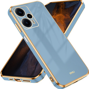 Husă pentru Xiaomi Poco F5, Glamour CamShield, albastru