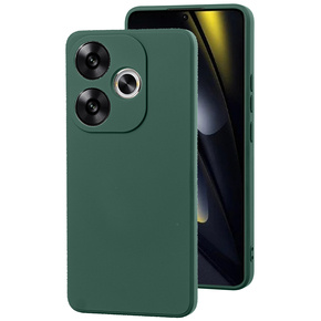 Husa pentru Xiaomi Poco F6, Silicone Lite, verde