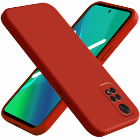 Husa pentru Xiaomi Redmi Note 11 / 11S, Silicone Lite, roșu