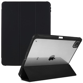 Husă pentru iPad Pro 11 2022 / 2021 / 2020 / 2018, Smartcase Hybrid, cu spațiu pentru stylus, negru