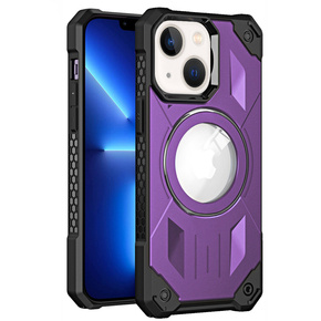 Husă pentru iPhone 14, Heavy Duty, pentru MagSafe, violet