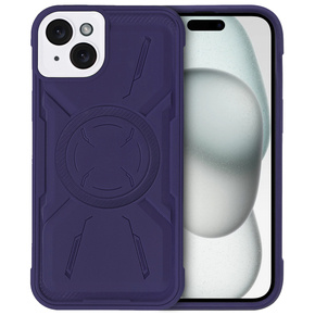 Husă pentru iPhone 15, ERBORD Armor Mag, violet