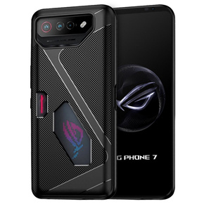 Huse pentru Asus ROG Phone 7 5G, Carbon Gel, negru