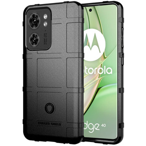 Huse pentru Motorola Edge 40, Rugged Shield, negru