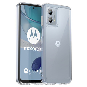 Huse pentru Motorola Moto G53 5G, Fusion Hybrid, transparentă