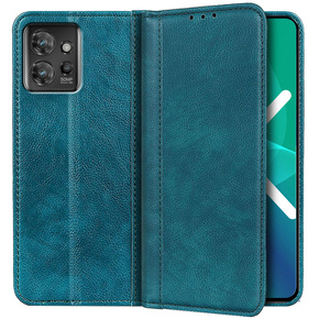 Huse pentru Motorola ThinkPhone 5G, Wallet Litchi Leather, verde