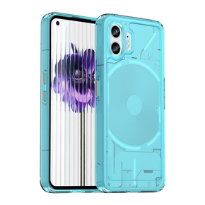 Huse pentru Nothing Phone 2, Fusion Hybrid, albastru