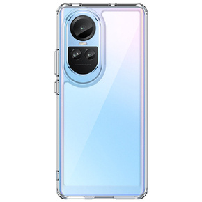 Huse pentru Oppo Reno 10 / 10 Pro, Fusion Hybrid, transparentă