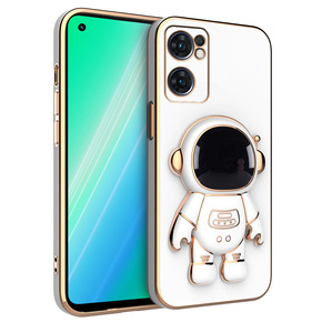 Huse pentru Oppo Reno 7 5G, Astronaut, alb