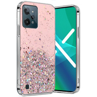 Huse pentru Realme C31, Glittery, roz