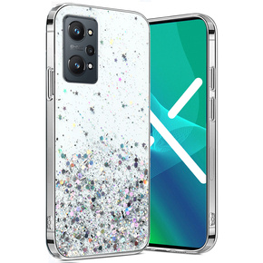 Huse pentru Realme GT 2 / Realme GT Neo 2, Glittery, transparentă