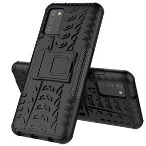 Huse pentru Samsung Galaxy A02s, Tire Armor, negru