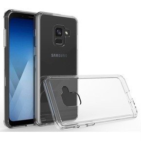 Huse pentru Samsung Galaxy A8 2018, Fusion Hybrid, transparentă