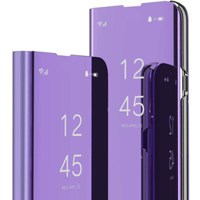 Huse pentru Samsung Galaxy M34, Clear View, violet