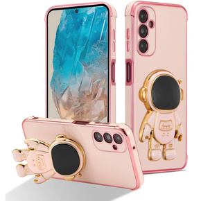 Huse pentru Samsung Galaxy M35, Astronaut, roz