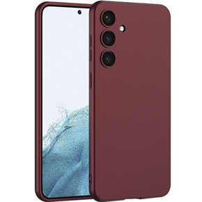 Huse pentru Samsung Galaxy S24+ Plus, GKK Slim CamShield, maroon