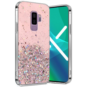 Huse pentru Samsung Galaxy S9+ Plus, Glittery, roz