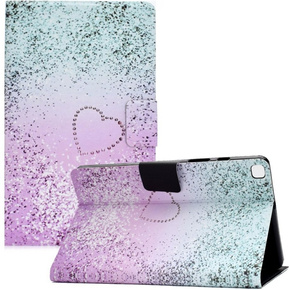 Huse pentru Samsung Galaxy Tab A7 Lite 8.7 T220 / T225, Origami, hearts