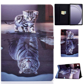 Huse pentru Samsung Galaxy Tab A9+ X210 / X215 / X216B, cat and tiger