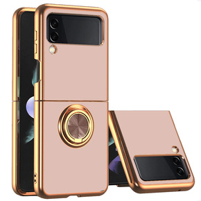 Huse pentru Samsung Galaxy Z Flip 4 5G, Electro Ring, roz