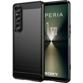 Huse pentru Sony Xperia 1 VI, Carbon, negru