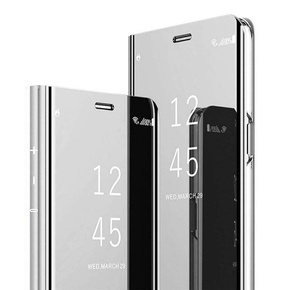 Huse pentru Xiaomi 11T / 11T Pro, Clear View, de argint